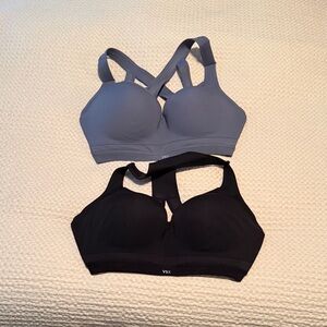 VSX Gray and Black Sports Bras